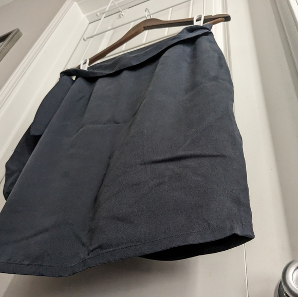 Vetta Capsule Wardrobe Wrap Skirt Skort (missing shorts) Women's XS Grey Black - Picture 4 of 10